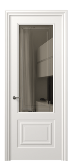 Межкомнатная дверь 8452 МПБЛ БР ГРА. Цвет Матовый пудровый белый. Материал Гладкая эмаль. Коллекция Mascot. Фото. Дверь межкомнатная 8452 МПБЛ БР ГРА. Цвет Матовый пудровый белый. Материал Гладкая эмаль. Коллекция Mascot. Картинка.