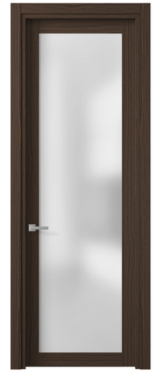 Дверь межкомнатная 2102 МШЭКТ САТ. Цвет Экзотик трюфельный. Материал Мультишпон. Коллекция Planum. Картинка.