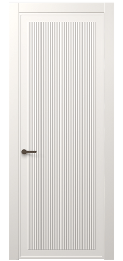 Дверь межкомнатная АКП 8622 МПБЛ. Цвет Матовый пудровый белый. Материал Гладкая эмаль. Коллекция Dune. Картинка.