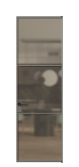 Межкомнатная дверь АЛПЛ040.03 Бронза сатин триплекс АКЛС. Цвет Алюминий классический серый. Материал Алюминий в эмали. Коллекция Formato. Фото. Дверь межкомнатная АЛПЛ040.03 Бронза сатин триплекс АКЛС. Цвет Алюминий классический серый. Материал Алюминий в эмали. Коллекция Formato. Картинка.