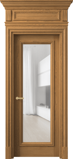 Дверь межкомнатная 7300 ДСЛ.М DUNE. Цвет Дуб солнечный матовый. Материал Массив дуба матовый. Коллекция Антик. Картинка.