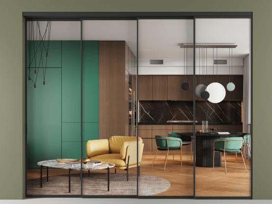 Алюминевая перегородка vn4_01 Crystalvision ЧЕР. Цвет Алюминий Черный. Материал Алюминий. Коллекция Перегородка Formato внутри проёма 4 створки с синхронным механизмом. Фото. Алюминевая перегородка vn4_01 Crystalvision ЧЕР. Цвет Алюминий Черный. Материал Алюминий. Коллекция Перегородка Formato внутри проёма 4 створки с синхронным механизмом. Картинка.