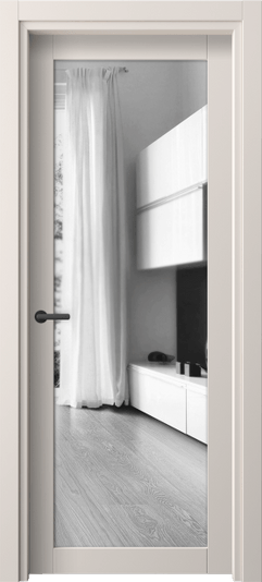 Межкомнатная дверь 2102 ПЭТБ Двустороннее зеркало. Цвет ПЭТ тёплый-белый. Материал ПЭТ. Коллекция Нео. Фото. Дверь межкомнатная 2102 ПЭТБ Двустороннее зеркало. Цвет ПЭТ тёплый-белый. Материал ПЭТ. Коллекция Нео. Картинка.