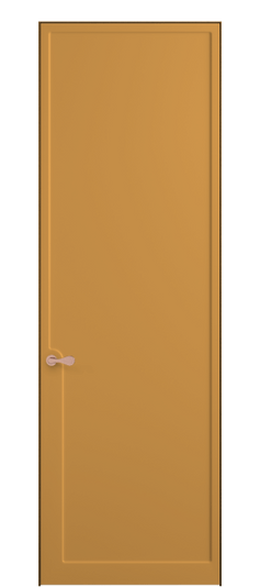Дверь межкомнатная 7502 Пастельно-жёлтый RAL 1034. Цвет RAL Пастельно-жёлтый RAL 1034. Материал Гладкая эмаль. Коллекция Softform. Картинка.