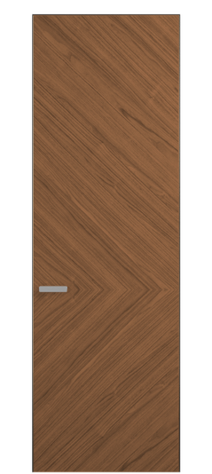 Межкомнатная дверь 0202 ОУММР. Цвет Орех умбра матовый. Материал Радиальный шпон Naturwood. Коллекция Rift. Фото. Дверь межкомнатная 0202 ОУММР. Цвет Орех умбра матовый. Материал Радиальный шпон Naturwood. Коллекция Rift. Картинка.