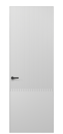 Дверь межкомнатная 8627 ГРН. Цвет Грунт под покраску. Материал Грунт под покраску. Коллекция Dune. Картинка.