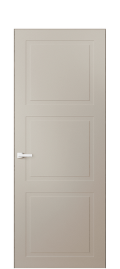 Дверь межкомнатная 8003 МСБЖ. Цвет Матовый светло-бежевый. Материал Гладкая эмаль. Коллекция Neo Classic. Картинка.