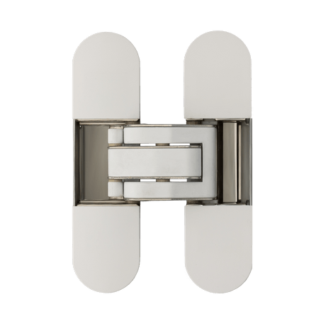 Фурнитура для дверей Скрытая петля для классического и обжимного алюминиевого короба. Цвет Белый. Коллекция Скрытая петля для классического и обжимного алюминиевого короба. Картинка.