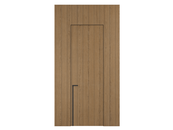 Панели для отделки стен Стеновая панель Фрезерованные Дуб миндальный матовый. Цвет Дуб миндальный матовый. Материал Шпон НатурВуд. Коллекция Фрезерованные. Картинка.