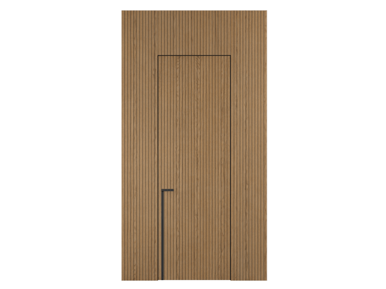 Панели для отделки стен Стеновая панель Фрезерованные Дуб миндальный матовый. Цвет Дуб миндальный матовый. Материал Шпон НатурВуд. Коллекция Фрезерованные. Картинка.