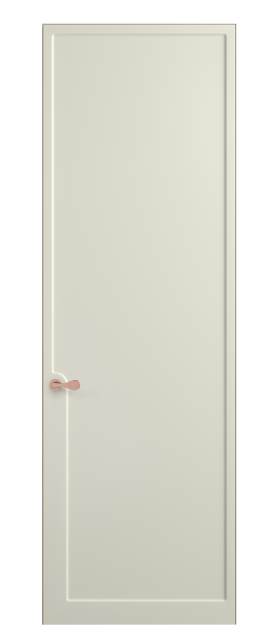 Дверь межкомнатная 7502 ММБ. Цвет Матовый молочно-белый. Материал Гладкая эмаль. Коллекция Софтформ. Картинка.