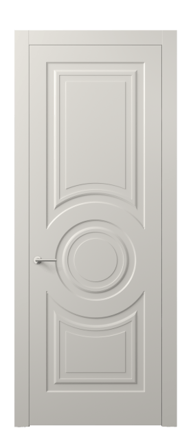 Дверь межкомнатная АКП 8461 МОС Матовый облачно-серый. Цвет Матовый облачно-серый. Материал Гладкая эмаль. Коллекция Маскот. Картинка.