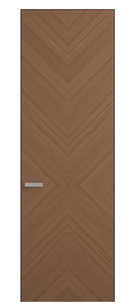 Дверь межкомнатная АКП 0205 ДСРМР Дуб серый матовый. Цвет Дуб серый матовый рифт. Материал Радиальный шпон НатурВуд. Коллекция Рифт. Картинка.